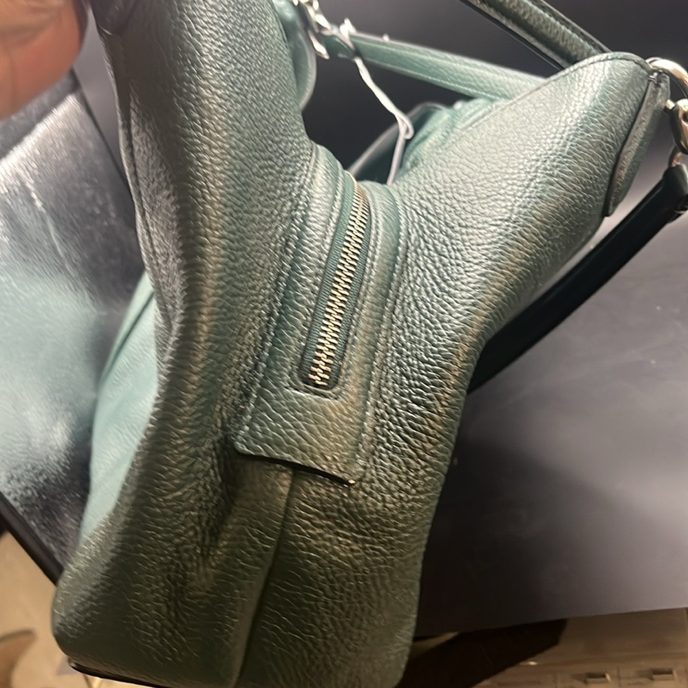 Coach Maya Shoulder Bag Green - Picture 5 of 6